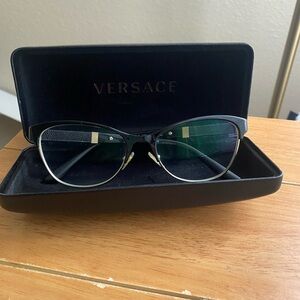 Versace Metal Frame Glasses